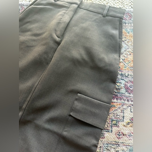 Aritzia Babaton Cargo Maxi Work Skirt In Brown (gray version pictured) | Sz 00 - Picture 4 of 6